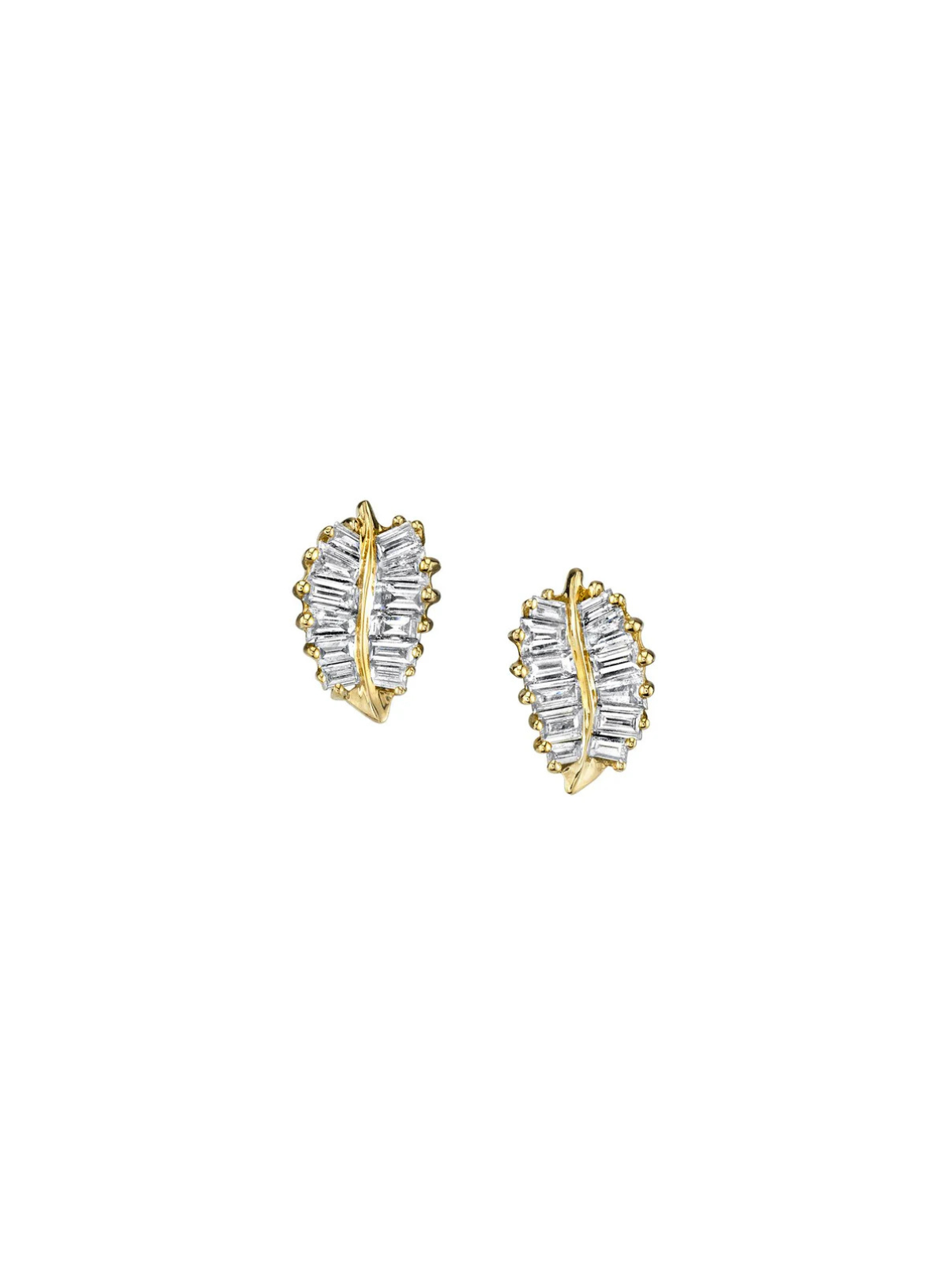 Palm Leaf Studs