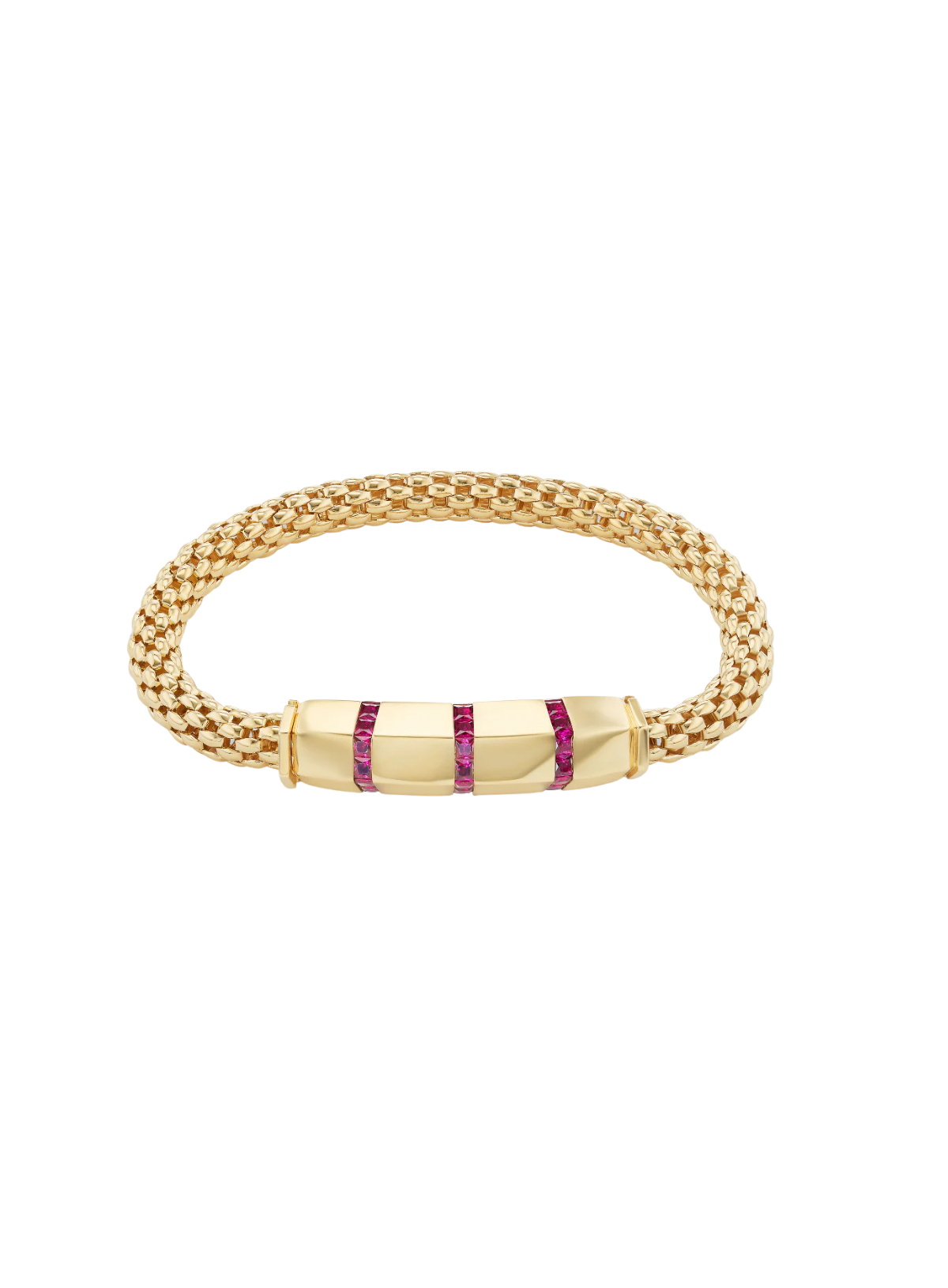 Stella Bar Bracelet - Ruby