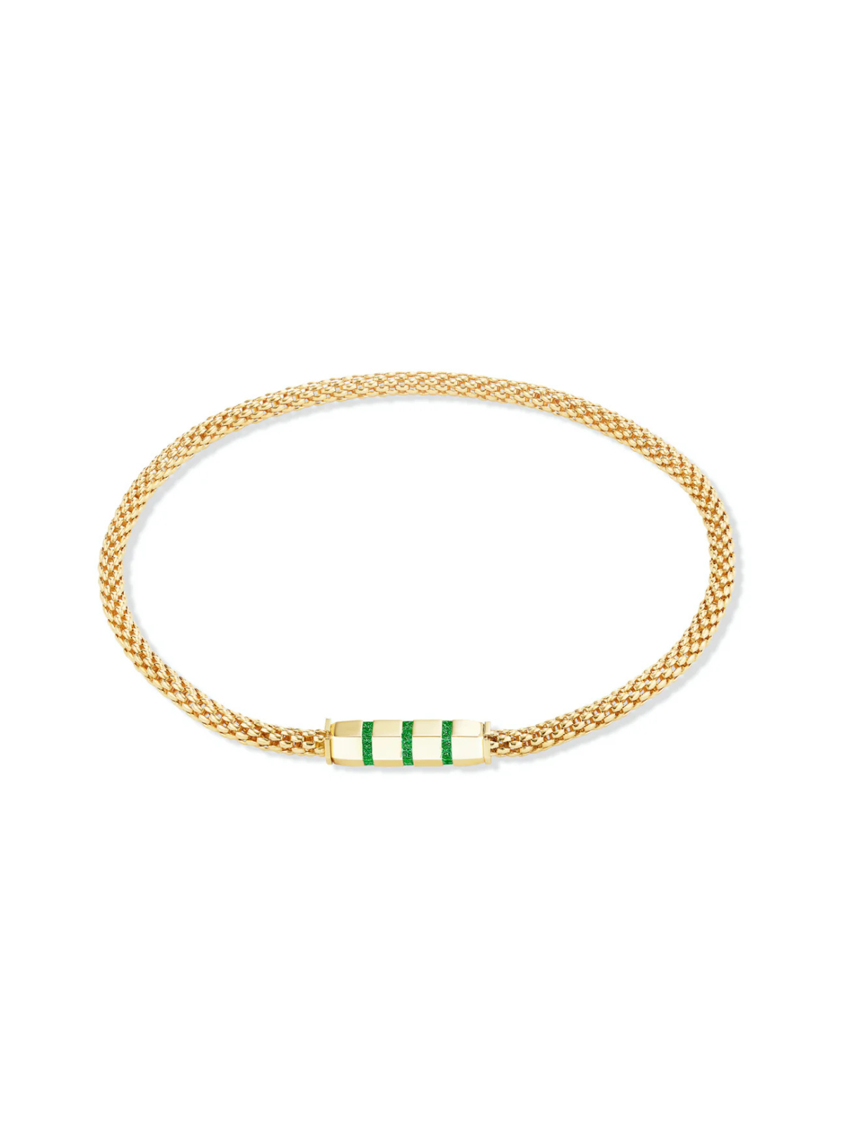 Stella Bar Necklace - Emerald