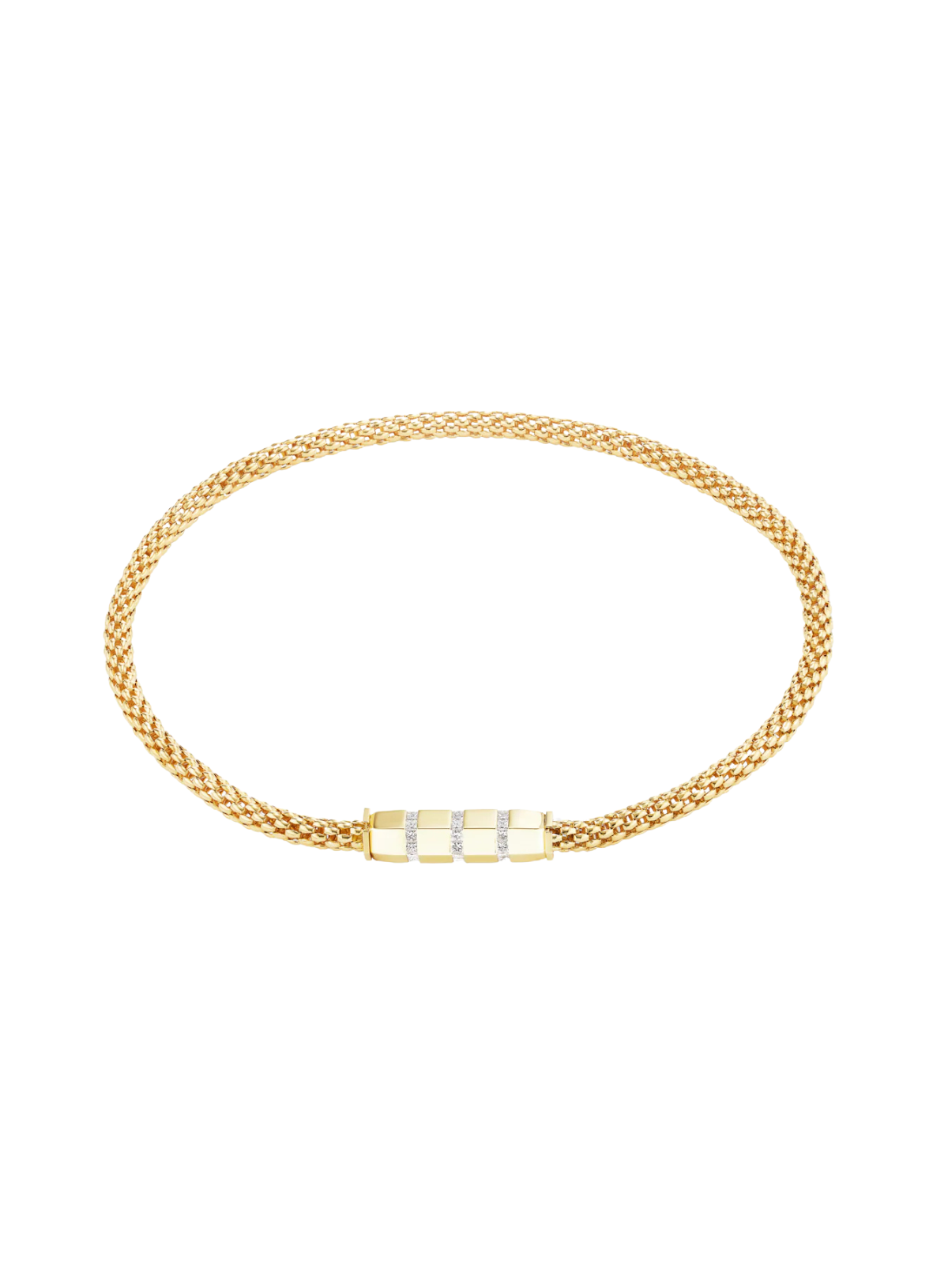 Stella Bar Necklace - Diamond