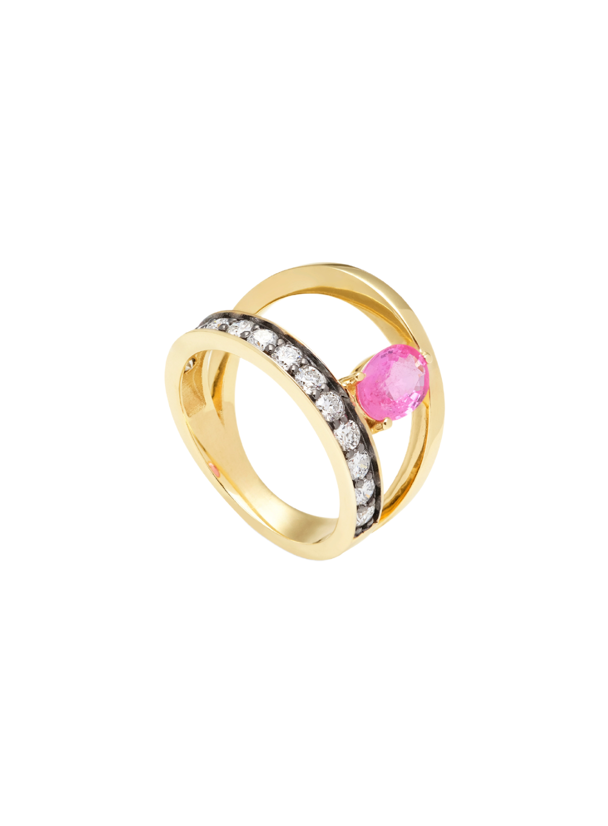 Asymmetry Pink Ring