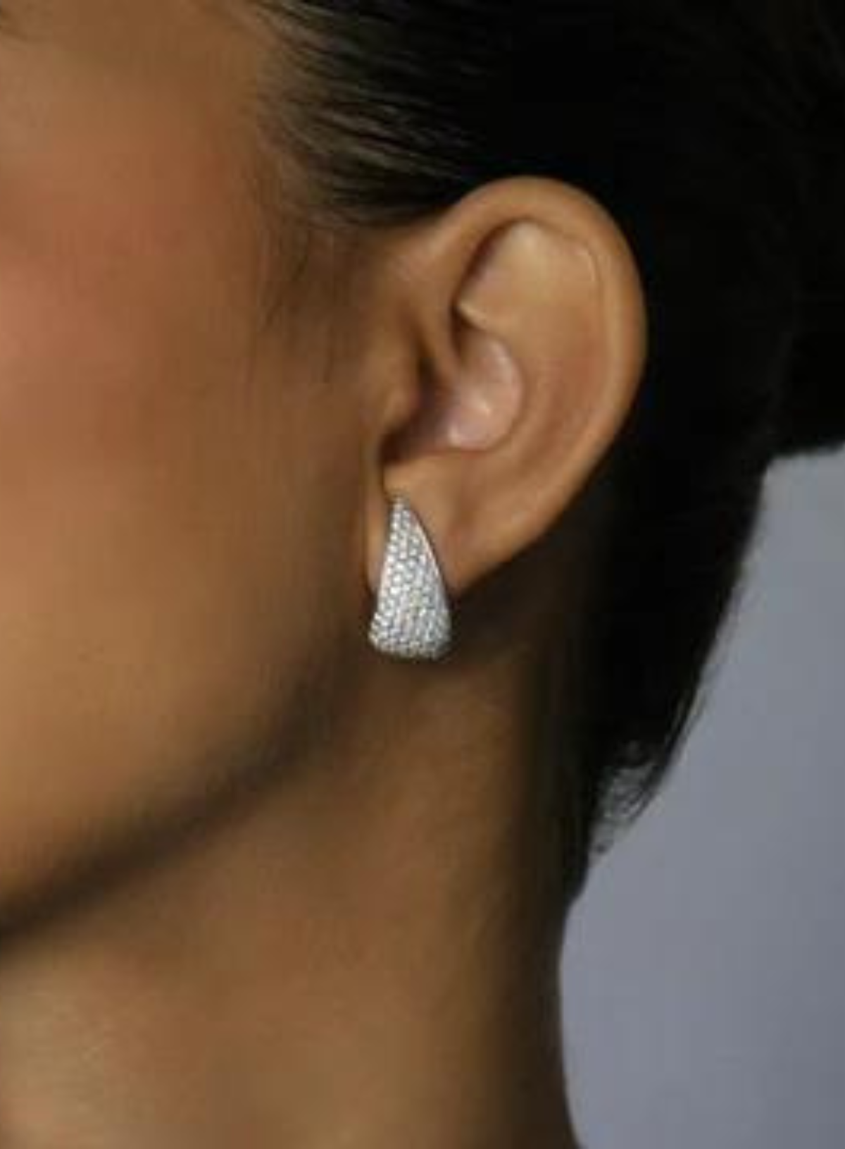 Diamond Claw Earrings