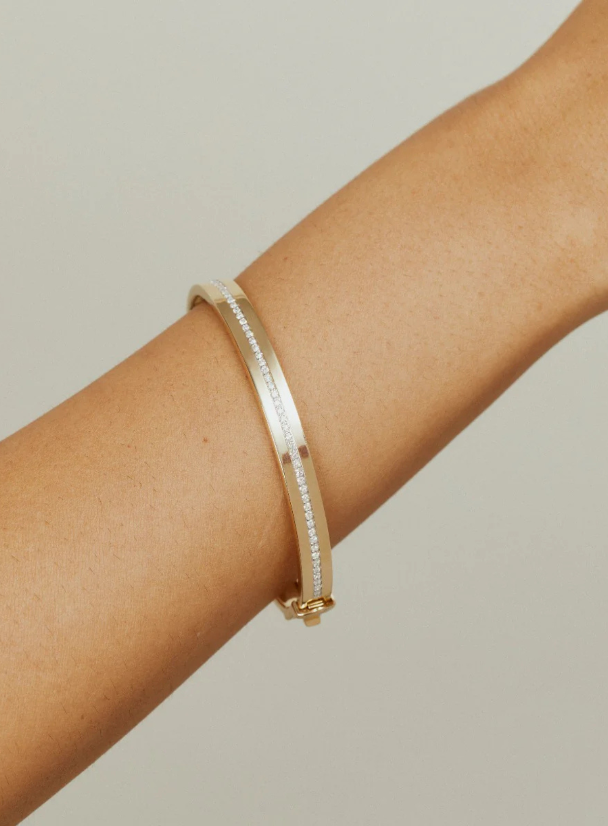 Diamond Row Bangle