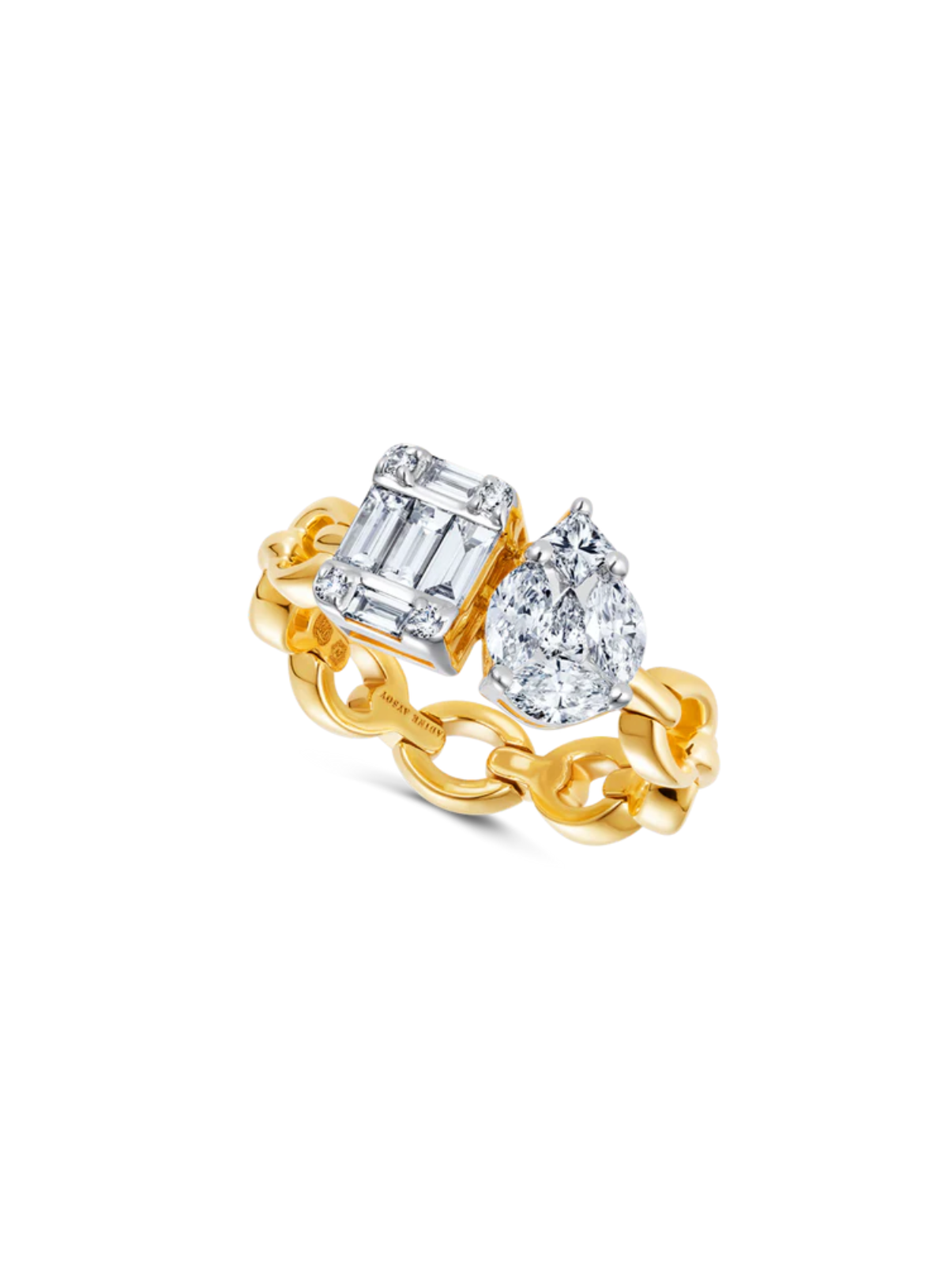 Catena Double Illusion Diamond Ring