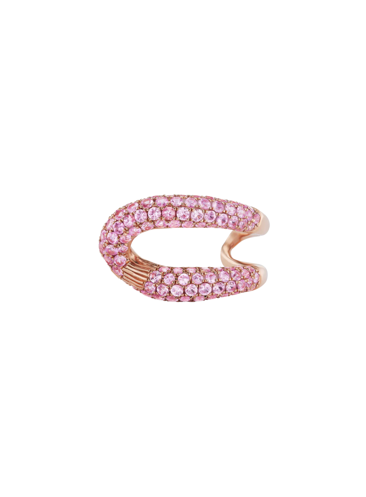 Intertwin Ring Pink Sapphire